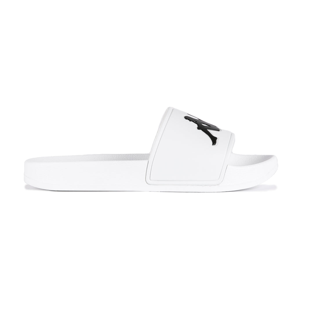 Authentic Adam 2 Slides - White Black