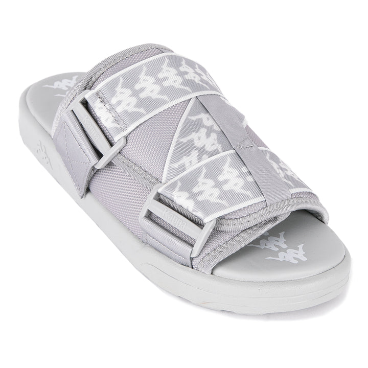 222 Banda Mitel 1 Sandals - Grey White