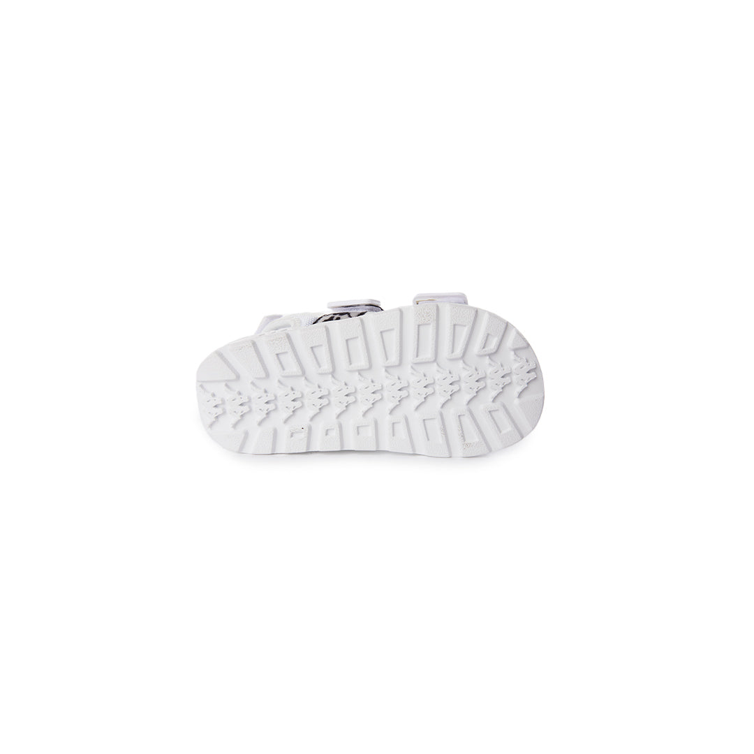 222 Banda Aster 7 Kids Sandals - White Black