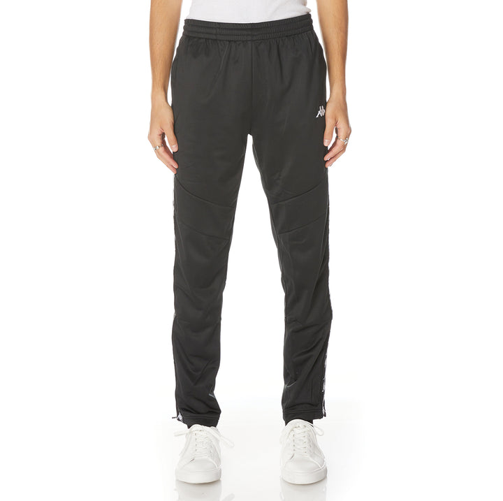 Kappa 222 Banda Aderno Trackpants - Black