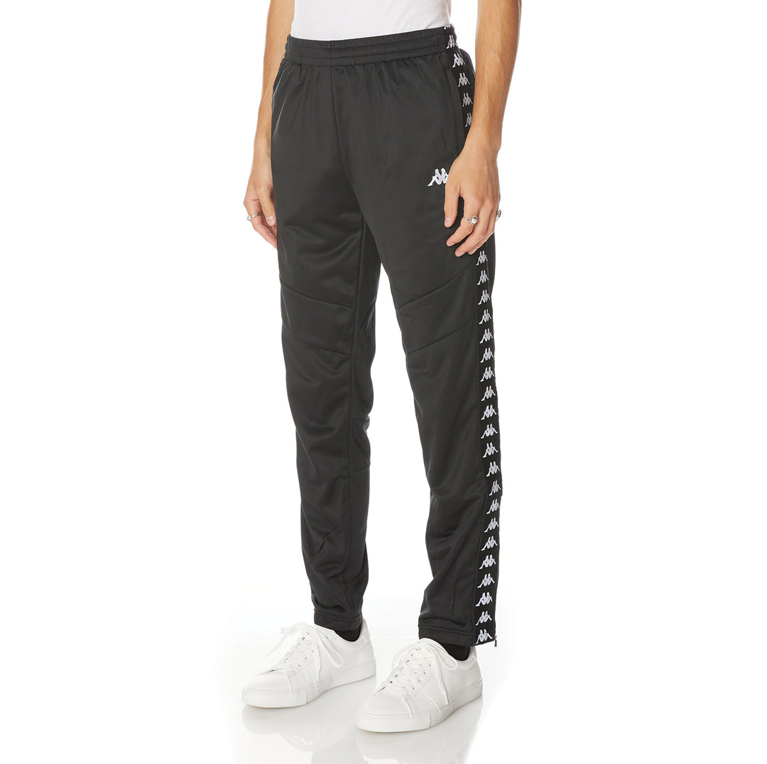 Kappa 222 Banda Aderno Trackpants - Black