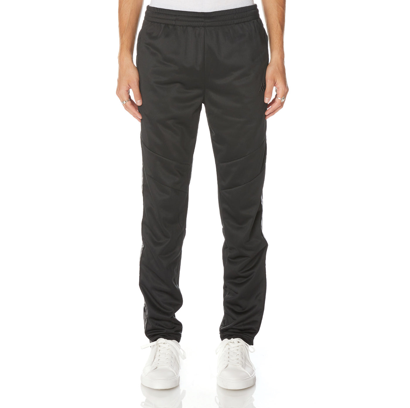 Kappa 222 Banda Aderno Trackpants - Black Jet