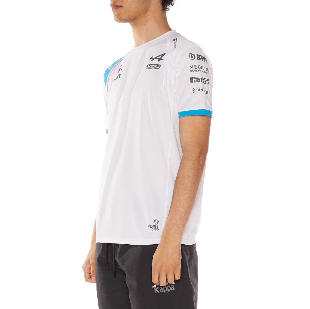 Abolim Alpine F1 Jersey - White Blue