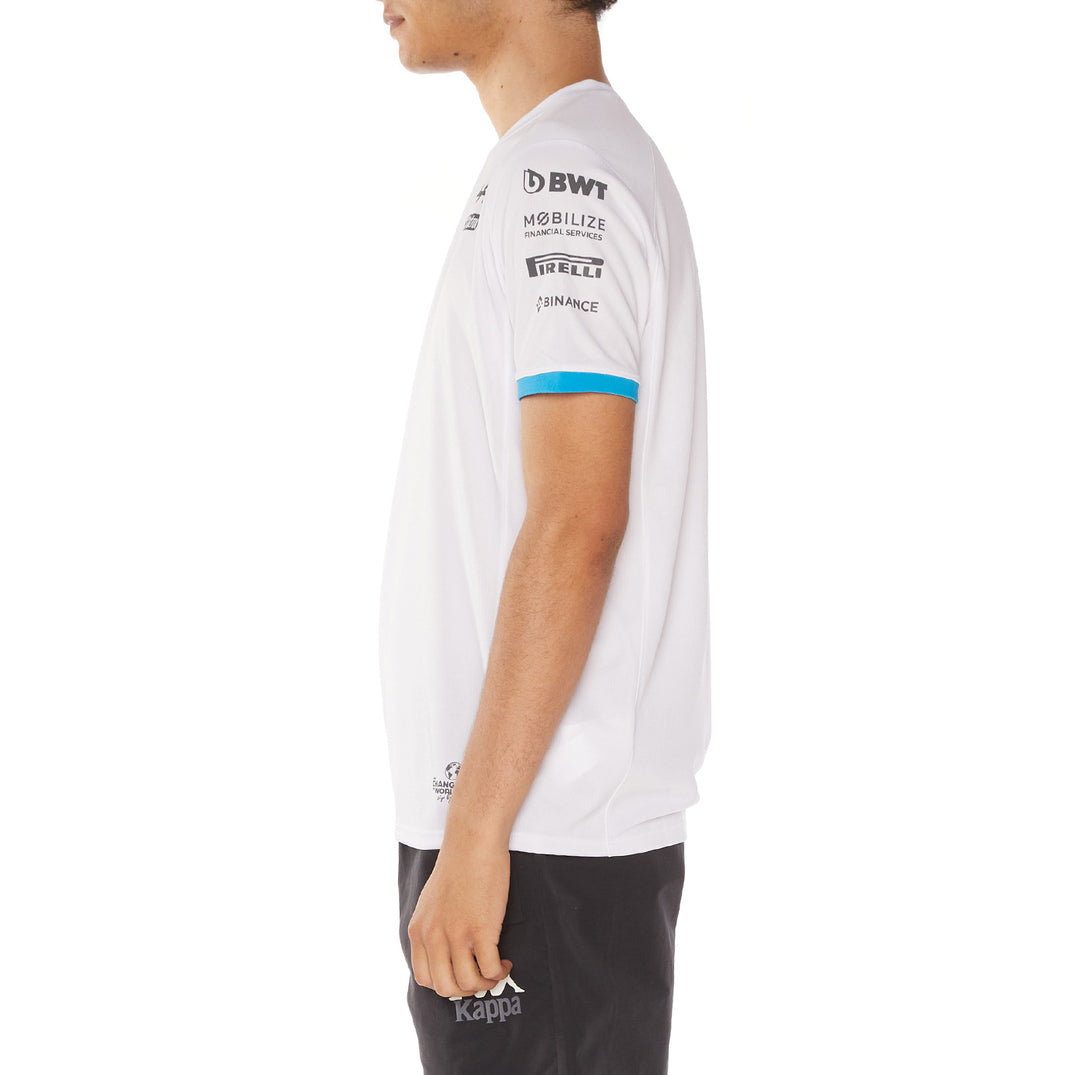 Abolim Alpine F1 Jersey - White Blue