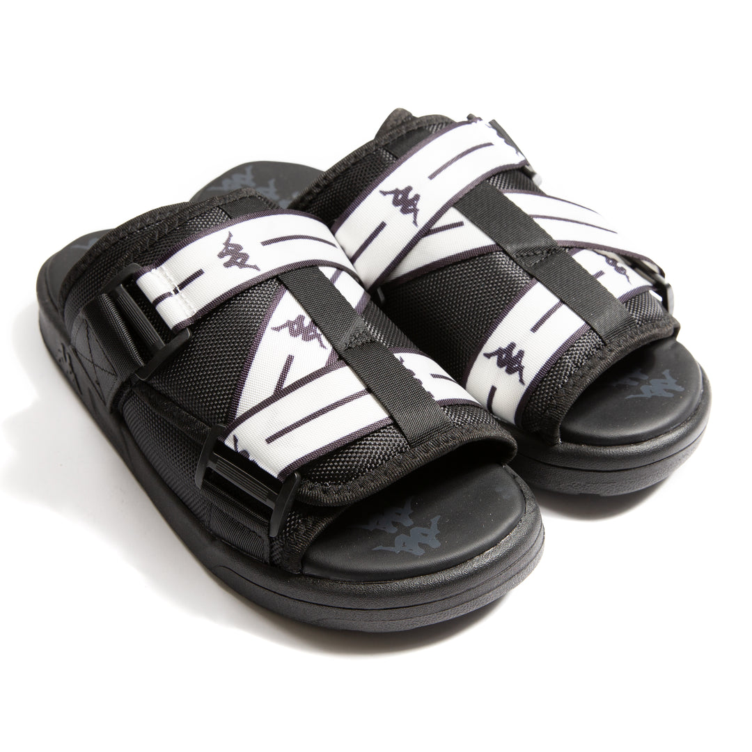 Authentic Jpn Mitel Sandals - Black White