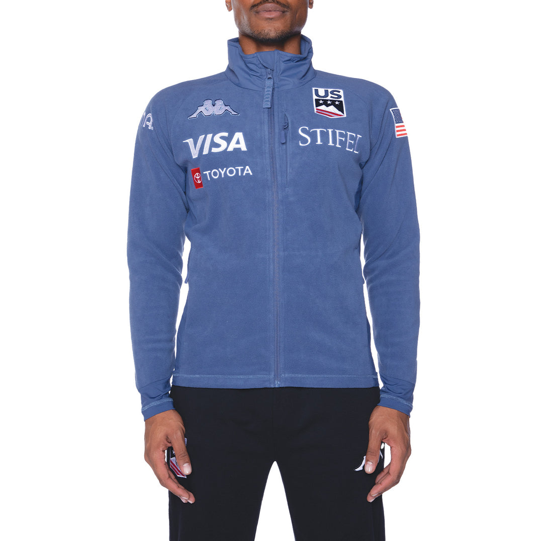 6Cento 687 US Fleece Jacket - Blue Fiord