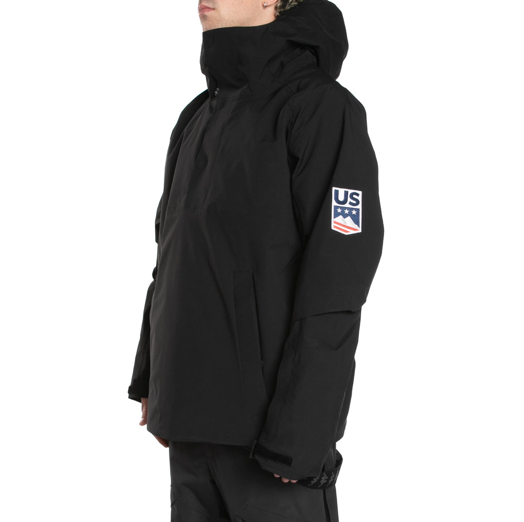 6Cento 644S Anorak Jacket - Black