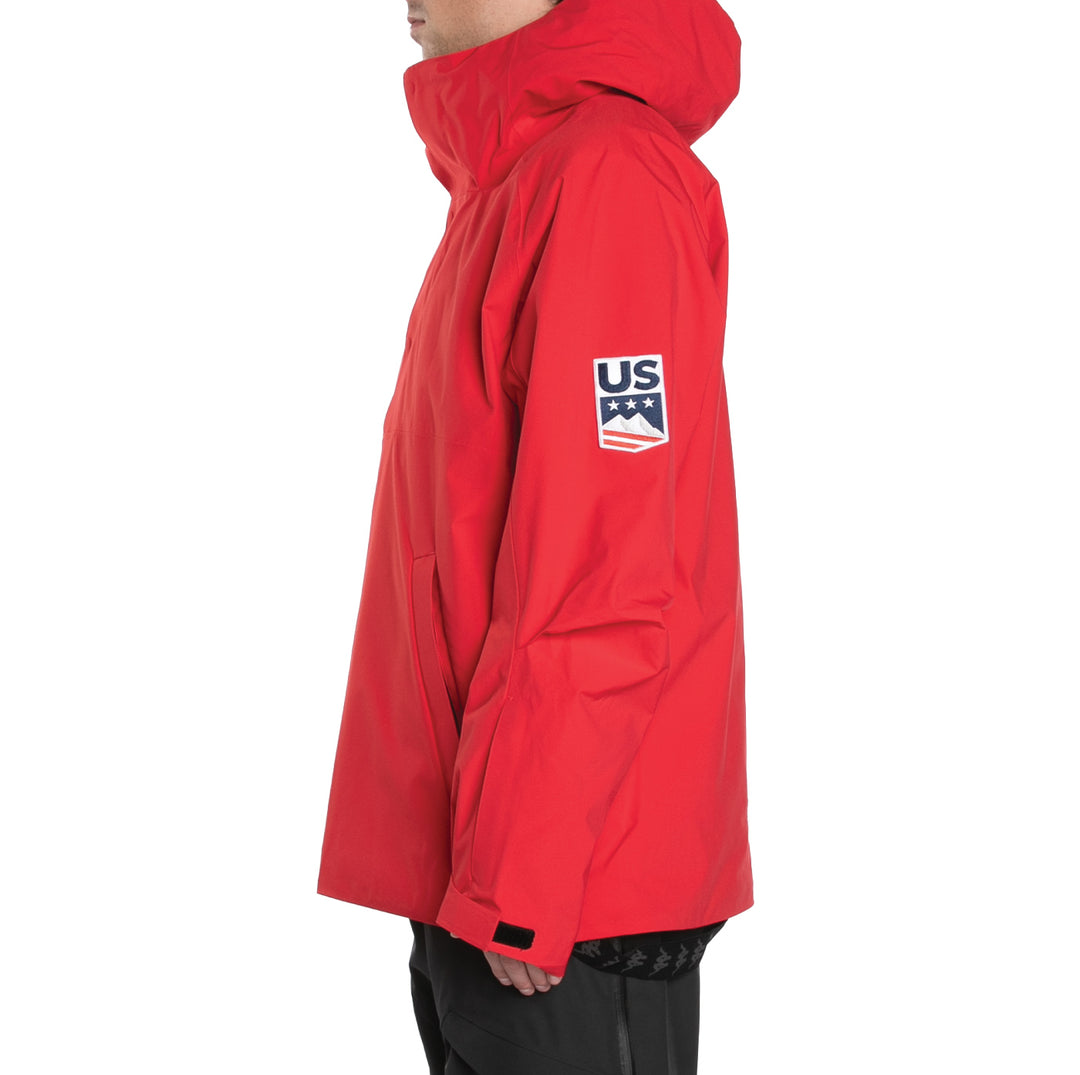 6Cento 644S Anorak Jacket - Red