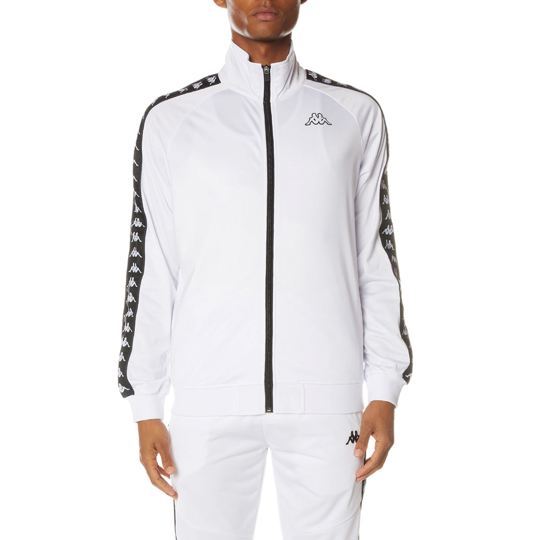 222 Banda Anniston Track Jacket - White Black