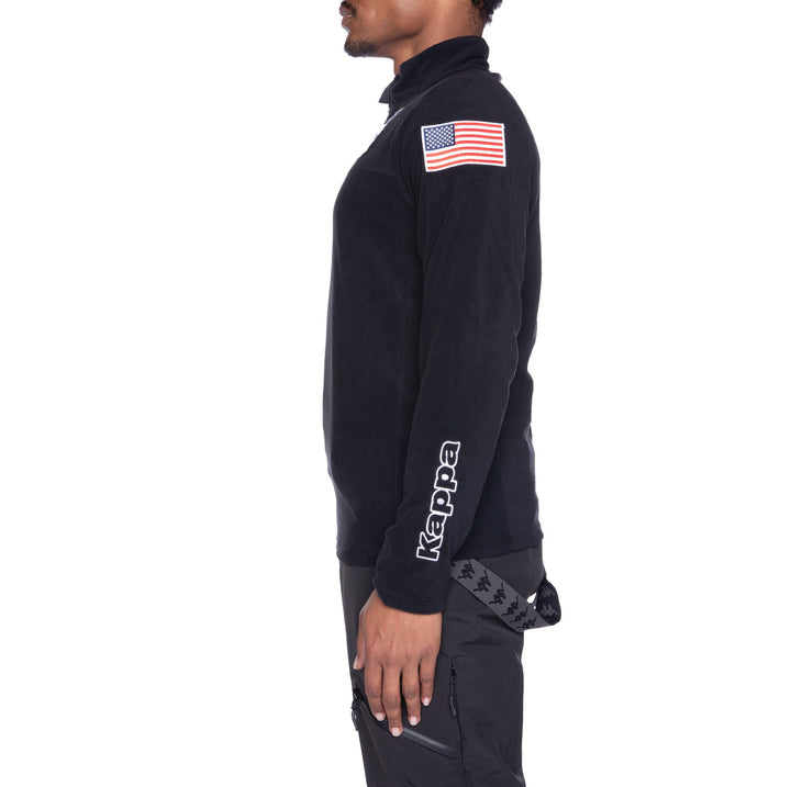 6Cento 687B US Fleece Jacket - Black