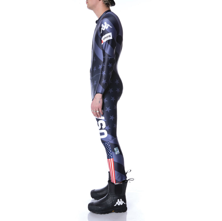 4Cento 400 Kombat Gs US Race Suit - Navy